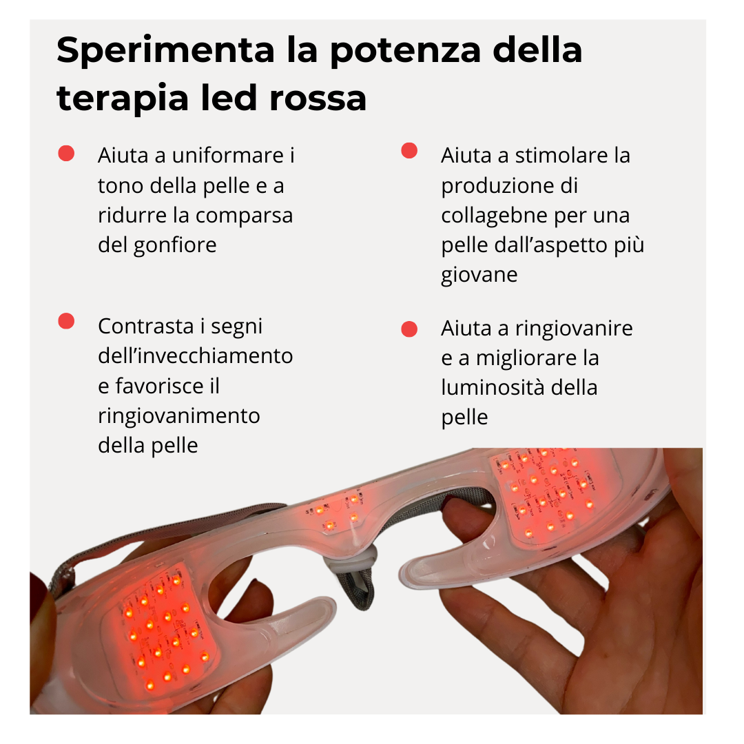 GlowTech™- Maschera LED Anti-Rughe e Anti-Occhiaie