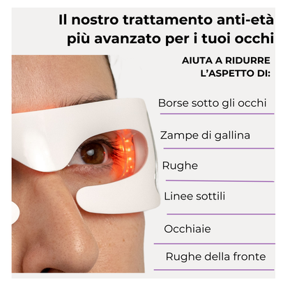 GlowTech™- Maschera LED Anti-Rughe e Anti-Occhiaie
